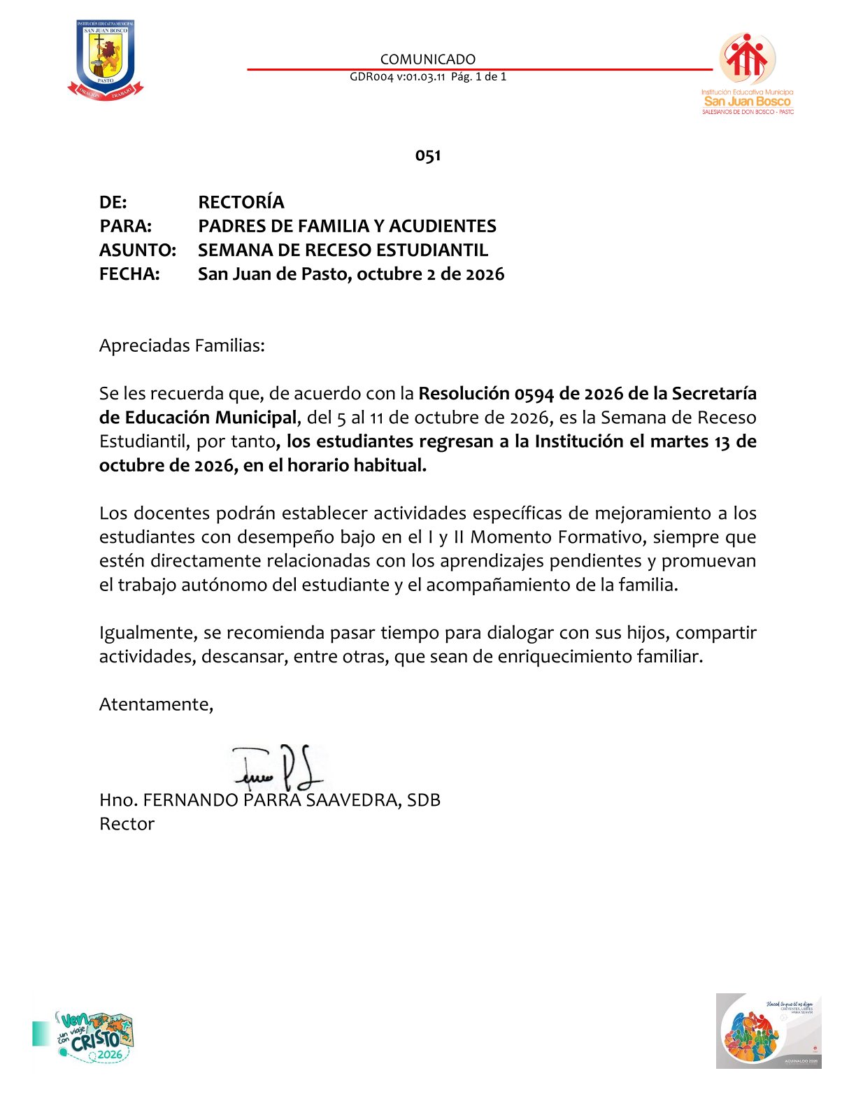 comunicado051